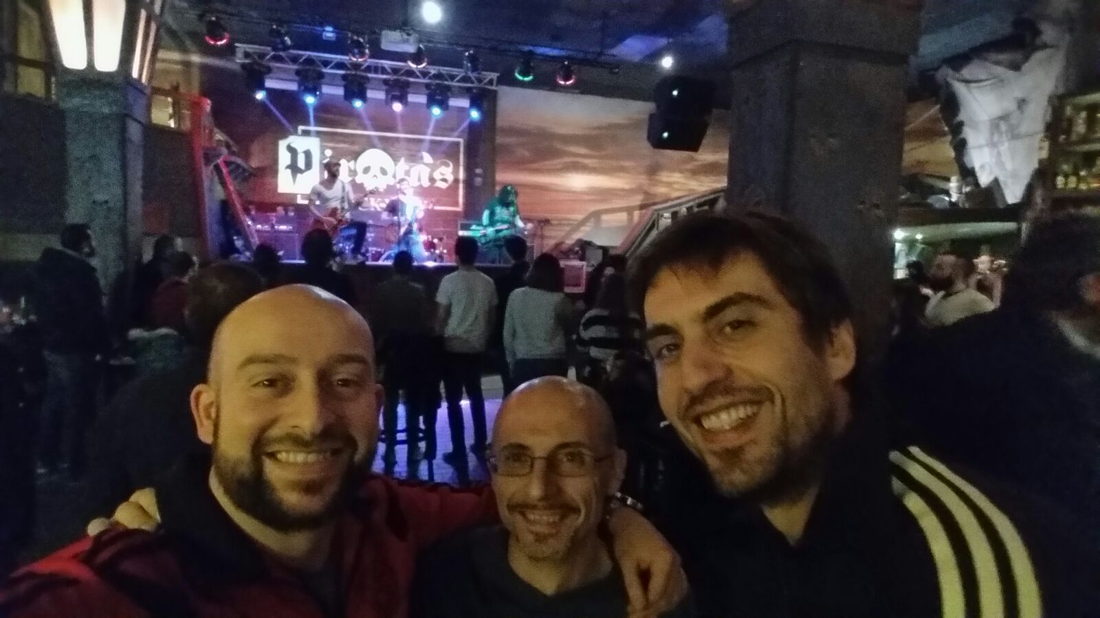 Toni, Jorge y Hanfri