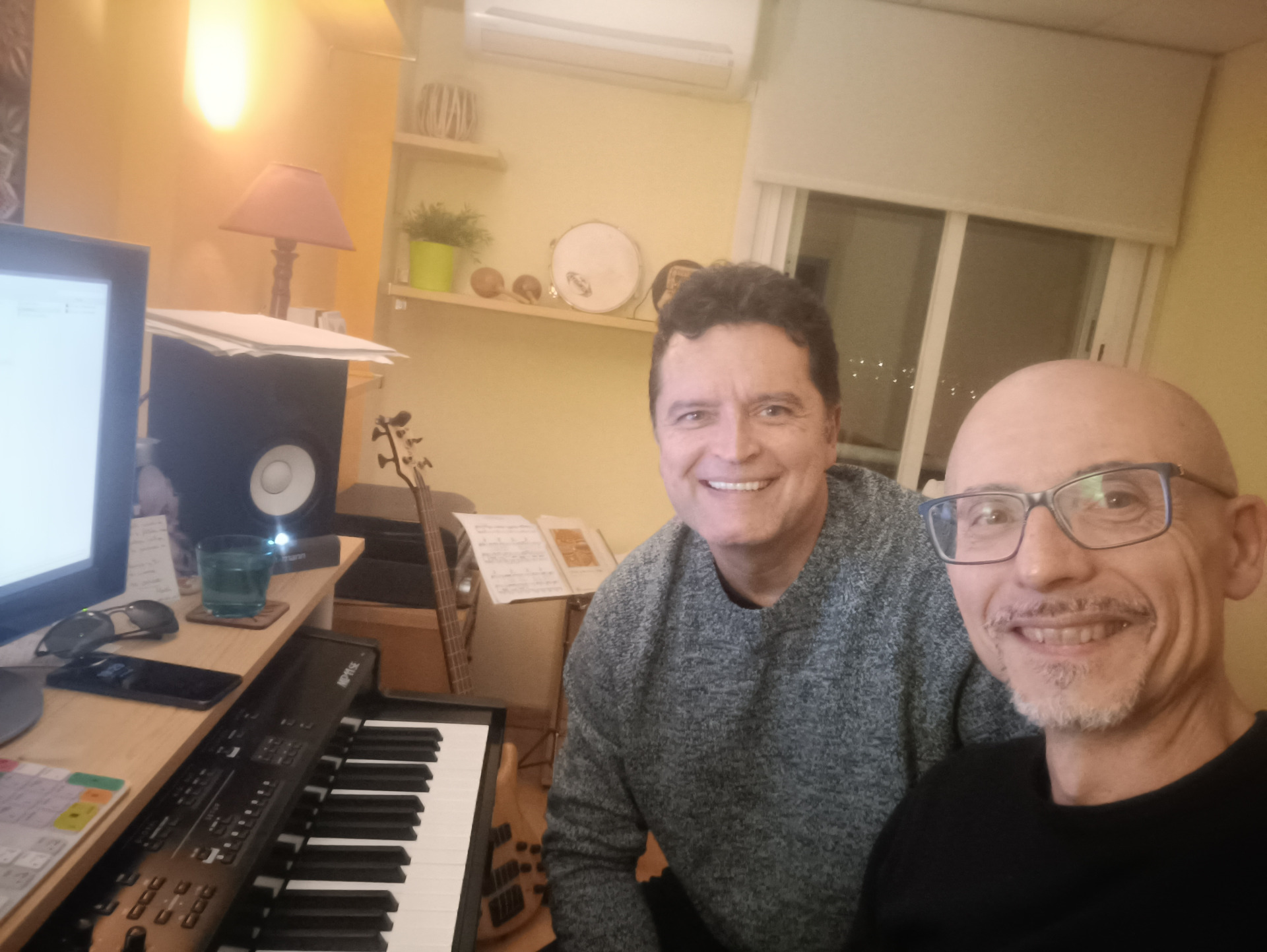 Con Miguel Ángel Lozano (pulsa sobre la imagen) 